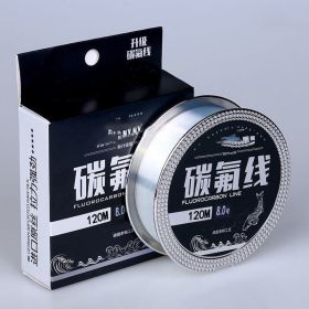 Fishing Gear Carbon Fluorine 120 Meter Soft Anti Roll Nylon Fishing Line