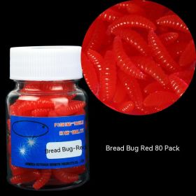 Soft Bait Fake Worm Mealworm Earthworm Red Bottled Bionic Lure