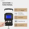 Luggage Weight Scale; Fish Weighing Scales; Digital Handheld Suitcase Weigher With Hook; 110lb/50kg For Travel; Fishing; Gifts