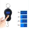 LCD Mini Digital Scales; Electronic Hanging Luggage Scale; Load 50Kg; 0.01Kg Pocket Weighting Fishing Scale Balance