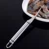 Stainless steel shrimp line knife kitchen cleaning tools cut fish belly knife open shrimp back knife to remove fish scales scraper