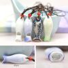 5 Packs Ceramic Fish Whistle Creative Decoration Random Color Pendant Necklace Adjustable