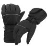 Heating Warm Gloves Battery Powered Heated Waterproof Gloves Unisex Electric Heated Gloves For Outdoor Sports Cycling Riding Skiing Skating Hiking Hun