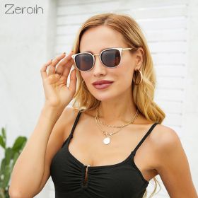 Fashion Polarized Square Sunglasses Women Glasses Retro Sunglass Men Luxury Designer Eyewear UV400 Sun Glass Fishing Shades (Lens Color: gold black)