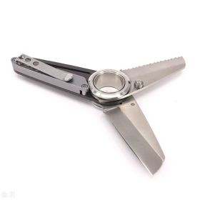 Outdoor Camping Portable Multi-Purpose Folding Knife (Type: Style A, Color: As pic show)